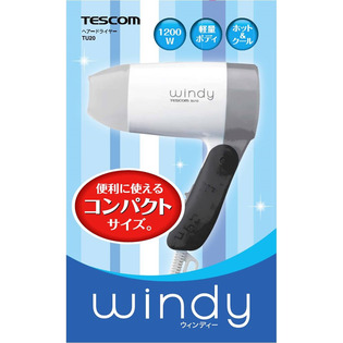 TESCOM windy吹风机灰色TU20-H