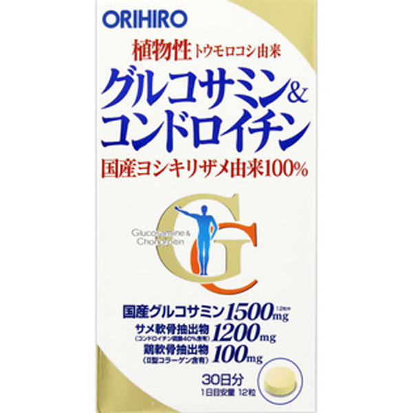 Orihiro 葡萄糖胺软骨素360粒