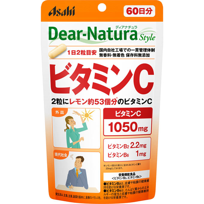 朝日 Dear-Natura Style维生素C胶囊