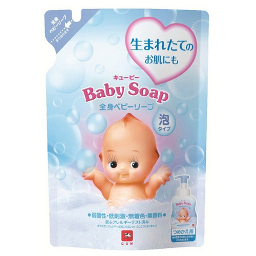 丘比 全身婴儿香皂泡沫类型替换装
