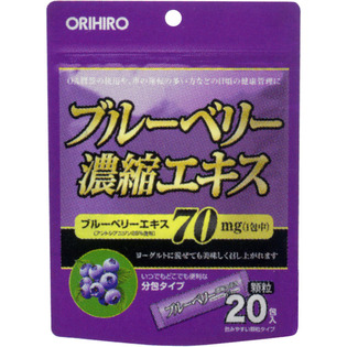Orihiro 蓝莓浓缩精华颗粒