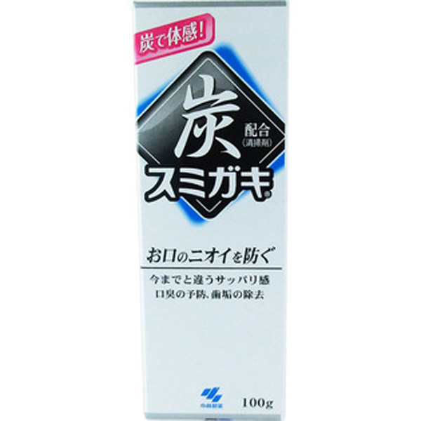小林制药 白色黑碳牙膏 预防口臭