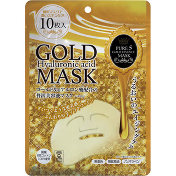GOLD MASK高级黄金透明质酸保湿修复活肤面膜