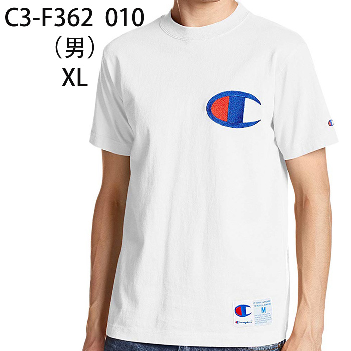 冠军 圆领短袖T恤C3-F362 010号男款XL