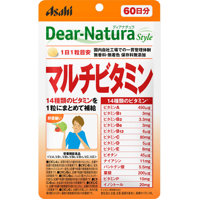 朝日 Dear-Natura Style多种维生素