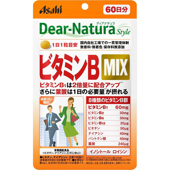 朝日 Dear-Natura Style维生素B MIX