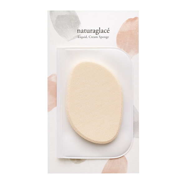 Naturaglace 液体奶油型化妆底料和粉底用海绵