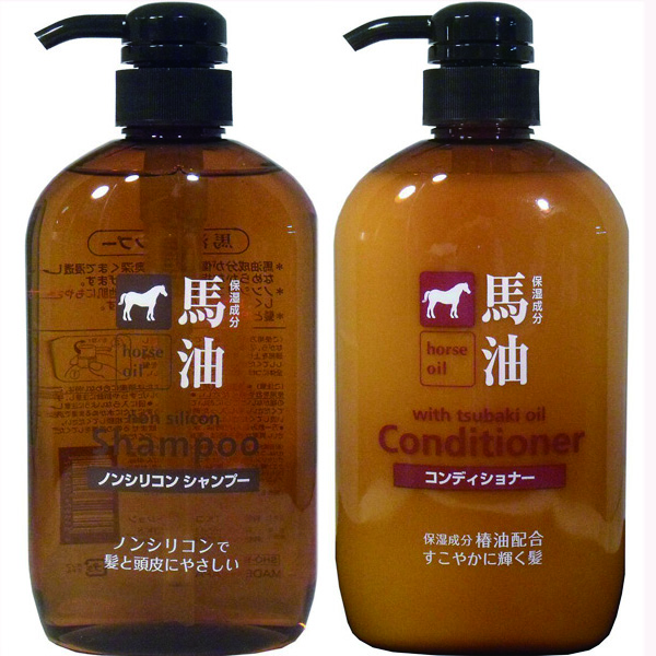 熊野油脂 马油洗发水/护发素