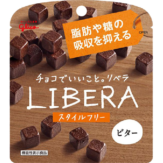 江崎格力高 LIBERA高纤维微苦巧克力