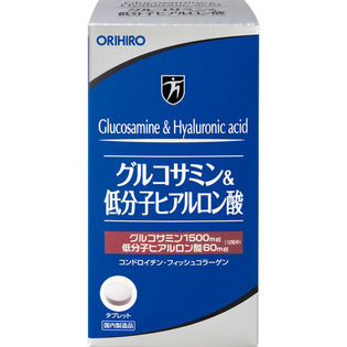 Orihiro 葡萄糖胺低分子玻尿酸432粒
