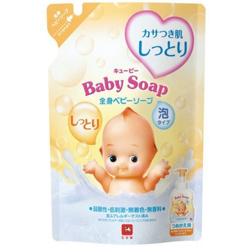 丘比 全身婴儿香皂泡沫类型 滋润型替换装