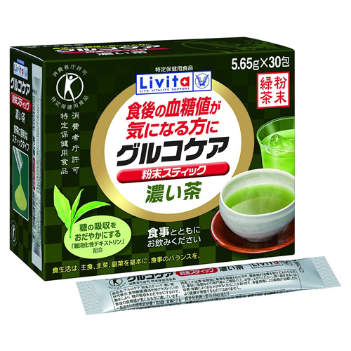 大正制药Livita血糖护理粉末包浓茶30包