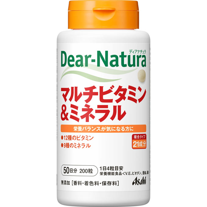 朝日 Dear-Natura多种维生素矿物质