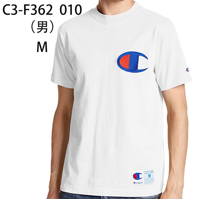 冠军 圆领短袖T恤C3-F362 010号男款M