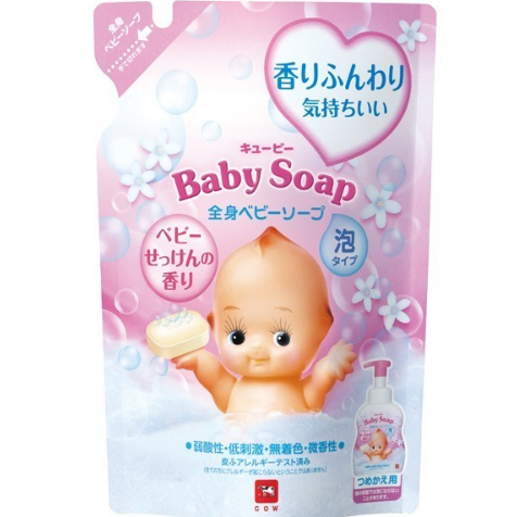 丘比 全身婴儿香皂泡沫类型 皂香替换装