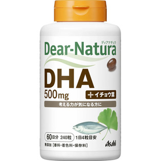 朝日Dear-Natura DHA鱼油+EPA银杏叶精华
